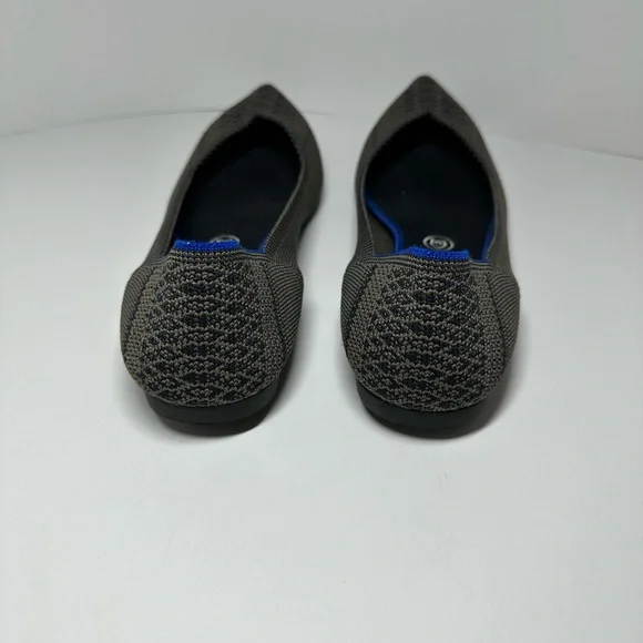 Rothy's RARE Walnut Python Point Flats - Picture 9 of 11